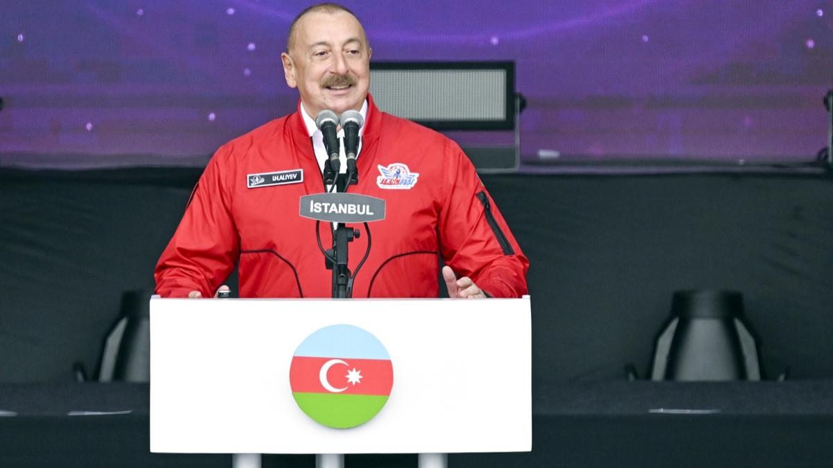 Azerbaycan Cumhurbakan Aliyev: Trkiye blgemizde barn, istikrarn ve gvenliin garantrdr