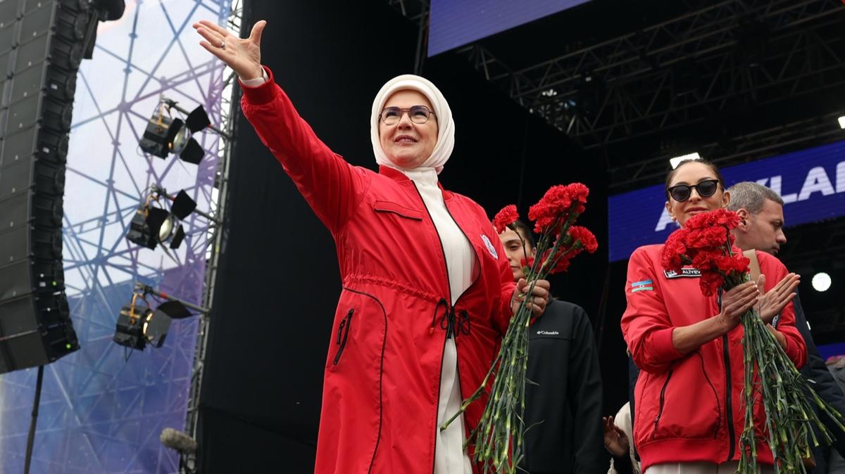 Emine Erdoan: TEKNOFEST kua lkemizin kalbi