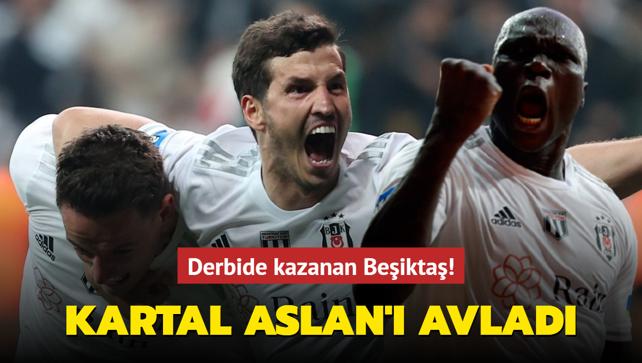 Kartal Aslan' avlad! Derbide kazanan Beikta