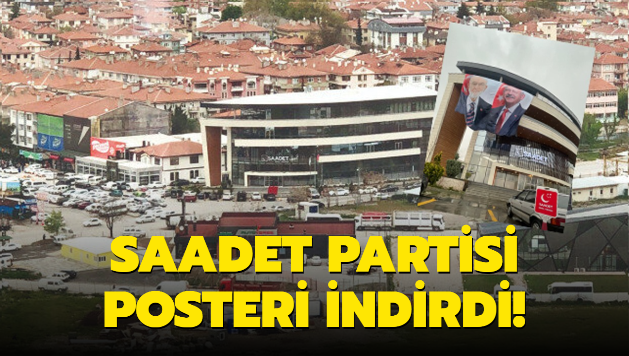 Saadet Partisi Kldarolu'nun posterini indirdi!