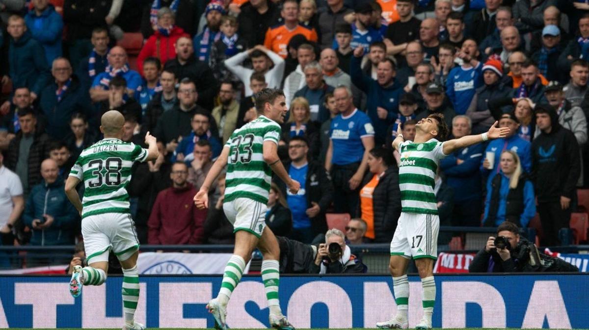 "Old Firm'i" kazanan Celtic finale ykseldi