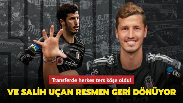 Ve Salih Uan resmen geri dnyor! Transferde herkes ters ke oldu...