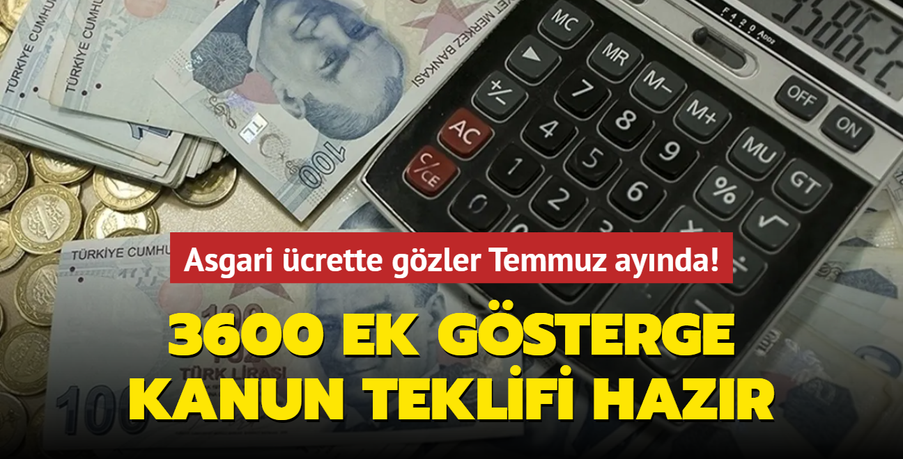 Bakan Bilgin'den asgari cret ve 3600 ek gsterge aklamas