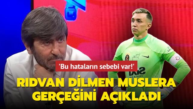 Rdvan Dilmen aklad! Galatasaray'da Muslera krizi: Dnyas bana ykld...