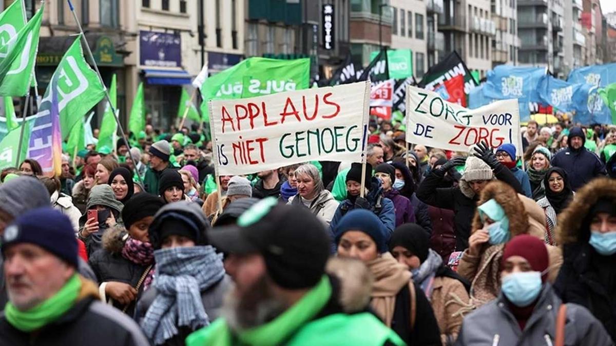 Avrupa artk protesto ve kaosla yayor!