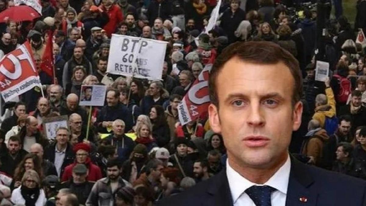 Fransa yine protestolara teslim Kitlesel eylemde 13 dalga