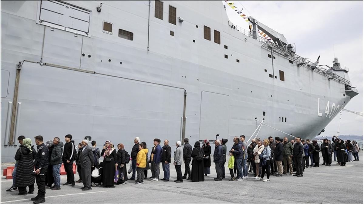 MSB rakamlar aklad! TCG Anadolu'yu 140 binden fazla kii ziyaret etti