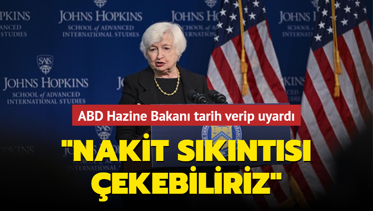 ABD Hazine Bakan uyard: Nakit sknts ekebiliriz