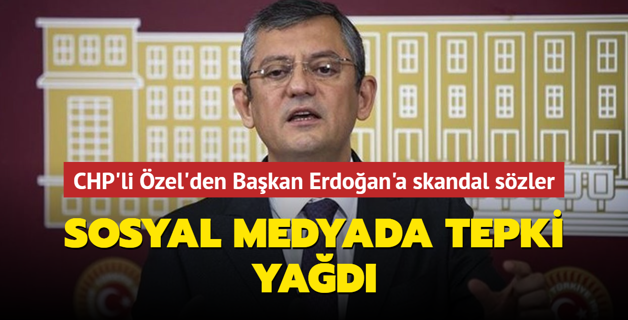 CHP'li zel'den Bakan Erdoan'a skandal szler... Sosyal medyada tepki yad