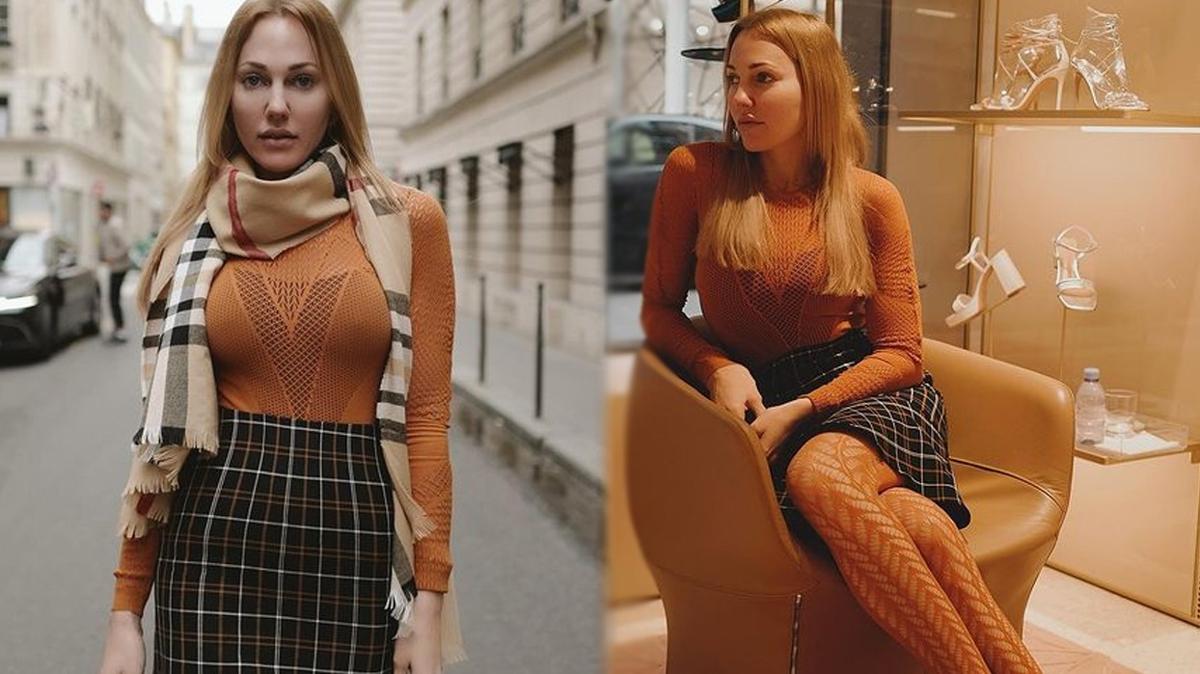 Meryem Uzerli Paris sokaklarndan paylat... Gzelliiyle byledi