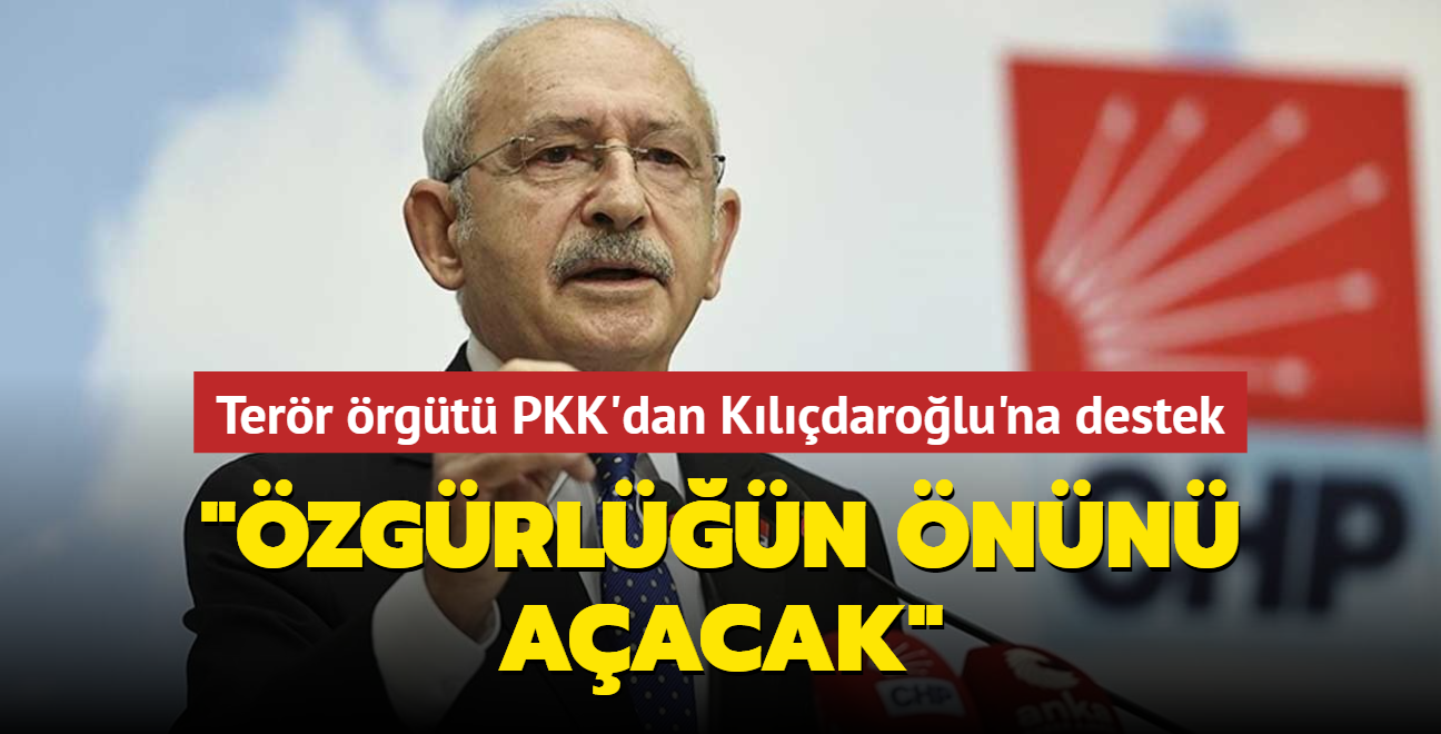 Terr rgt PKK elebandan Kldarolu'na destek... "zgrln nn aacak"