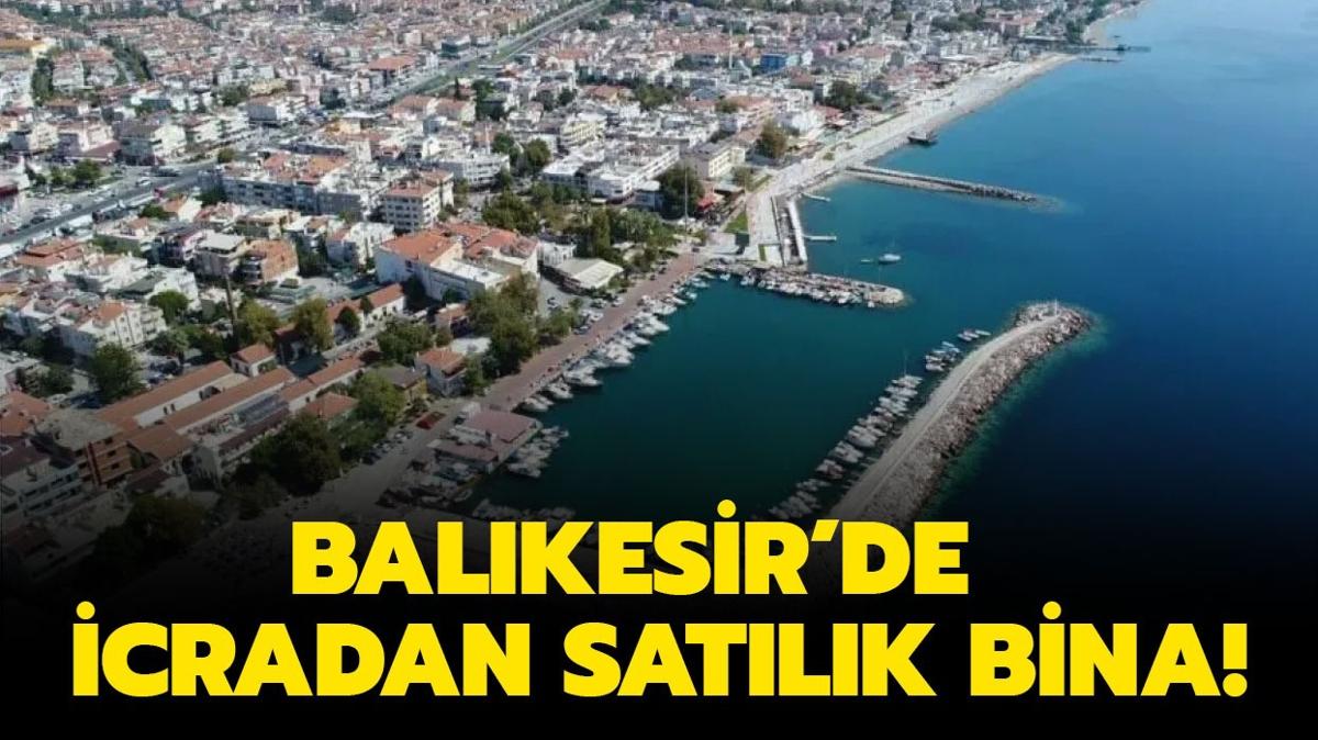 Balkesir Edremit'te icradan satlk bina!