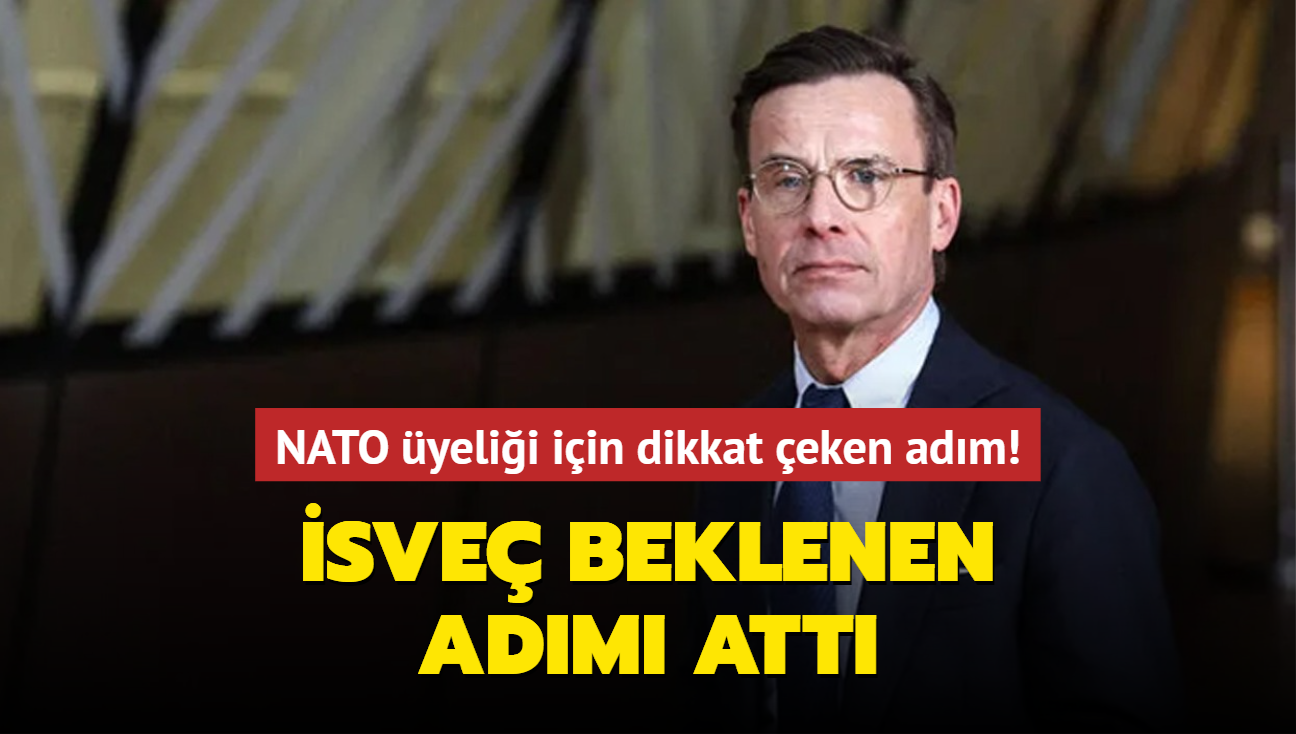 NATO yelii iin dikkat eken adm! sve beklenen adm att