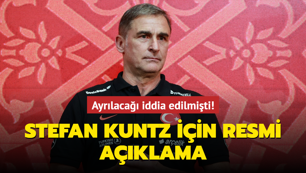 Stefan Kuntz iin resmi aklama geldi! Ayrlaca iddia edilmiti