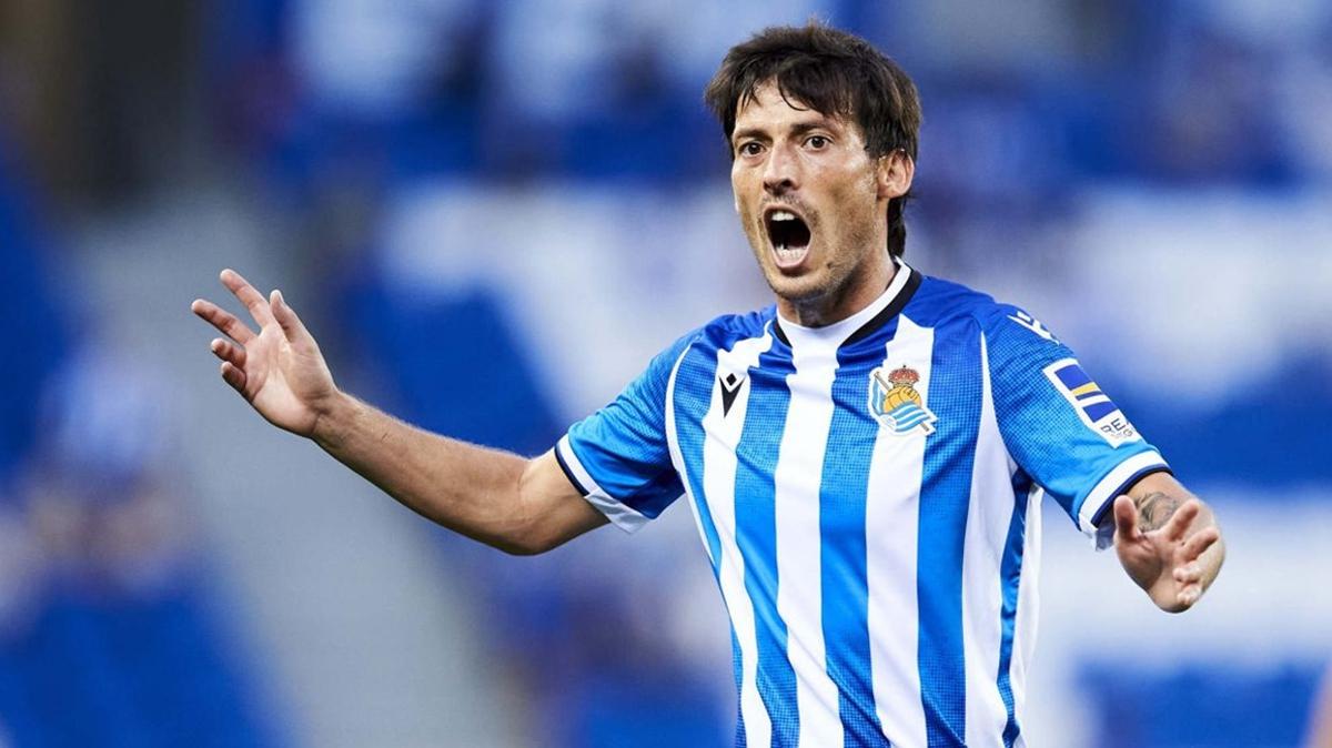 David Silva, 1 yl daha Sociedad'da!