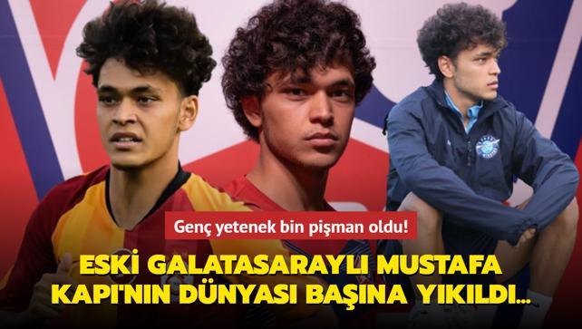 Eski Galatasarayl Mustafa Kap'nn dnyas bana ykld! Gen yetenek bin piman oldu