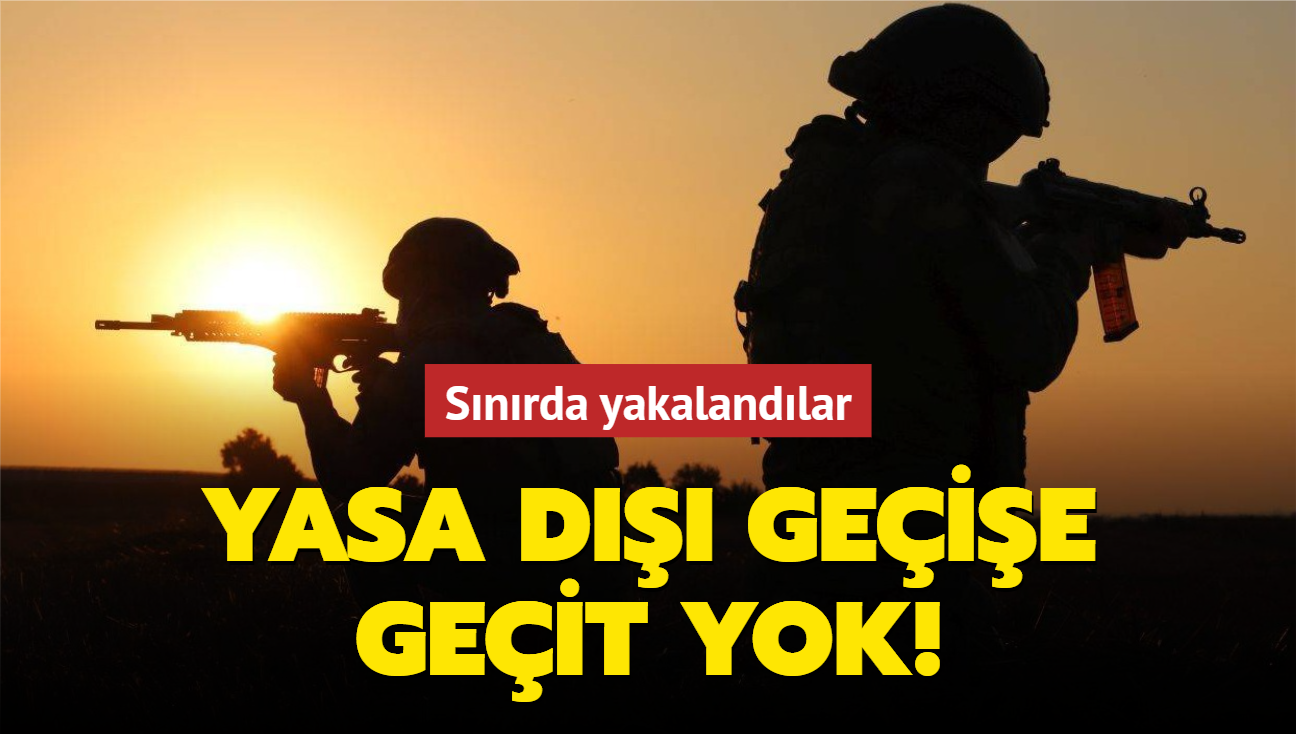 Yasa d geie geit yok! Snrda yakalandlar