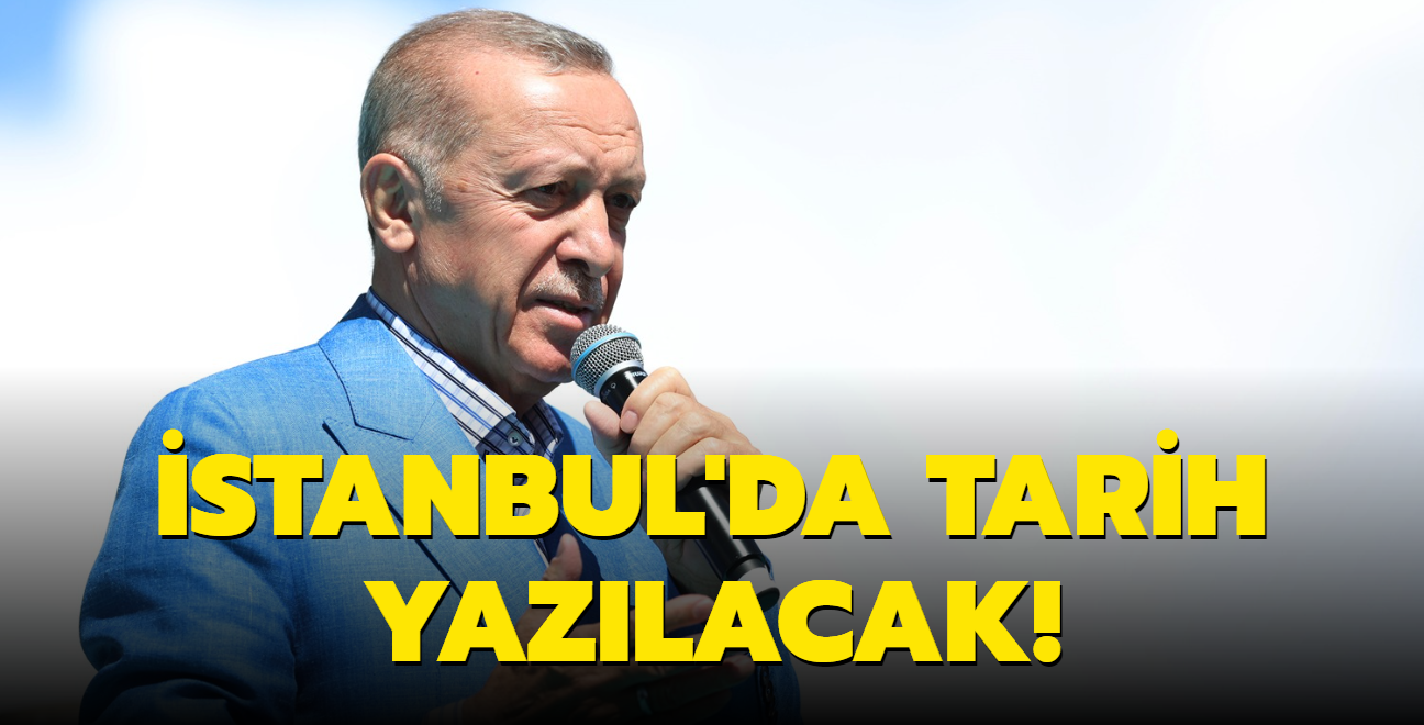 stanbul hazr, Trkiye hazr... Byk stanbul Mitingi'ne saatler kald! Atatrk Havaliman'nda tarih yazlacak