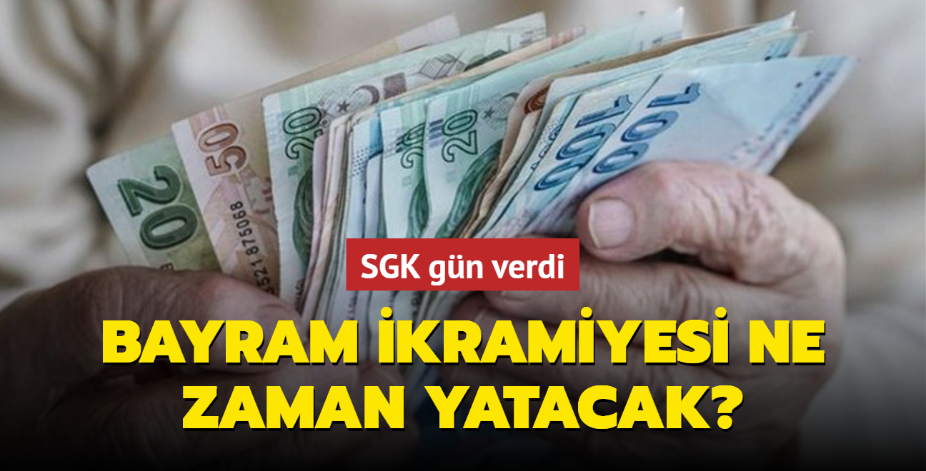 SGK, Ramazan Bayram ikramiyeleri iin gn verdi