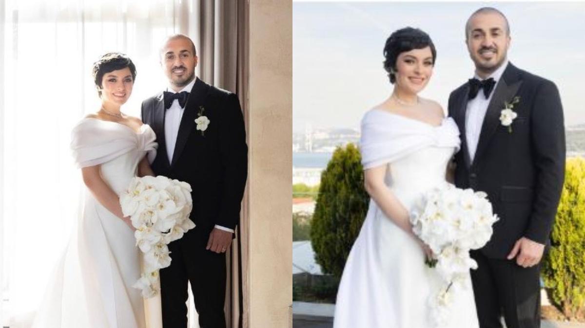 Ezgi Mola ile Mustafa Aksakall evlendi! te nikahtan ilk kareler...