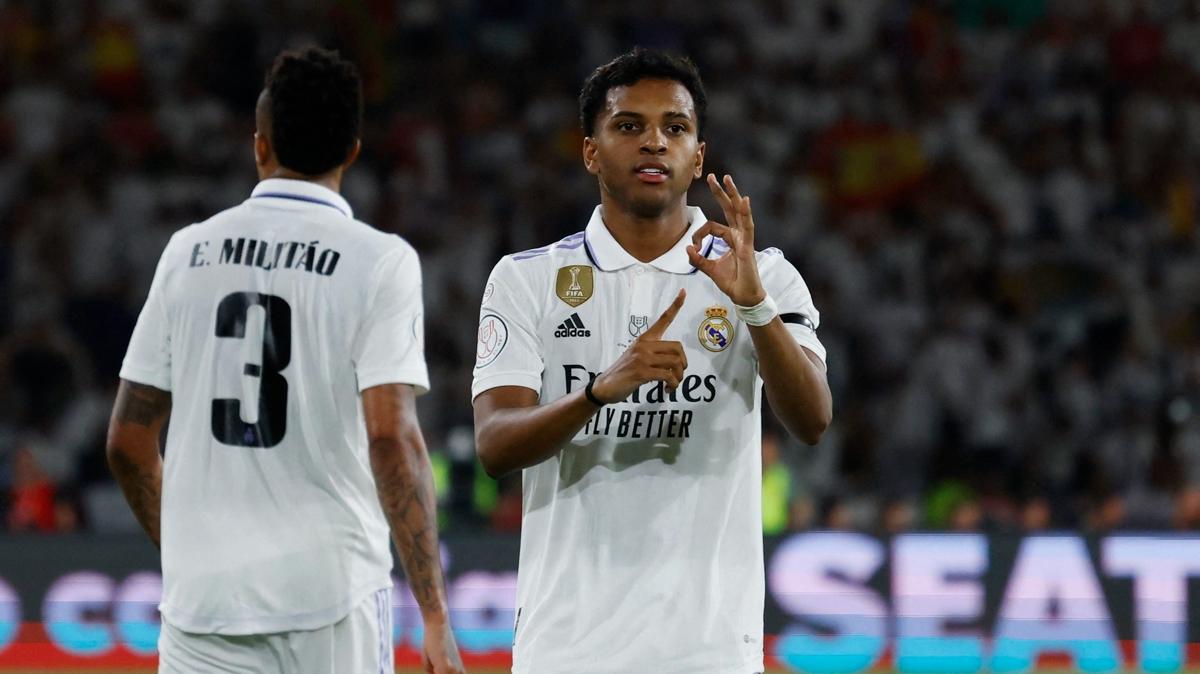 Real Madrid'in yldz Rodrygo'ya hrsz oku