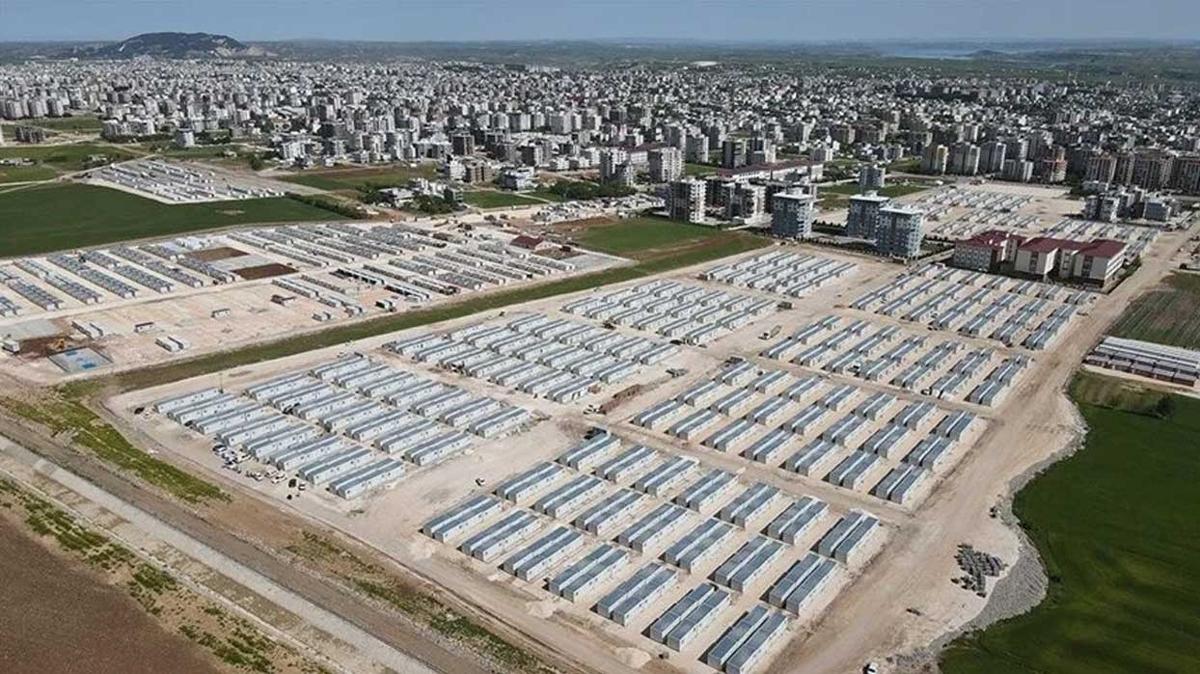 TPAO Adyaman'da 2 bin 230 ailenin kalaca konteyner kent oluturuyor