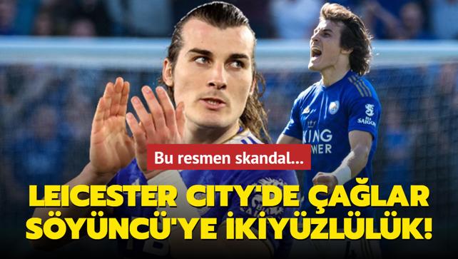 Leicester City'de alar Sync'ye ikiyzllk! Bu resmen skandal...