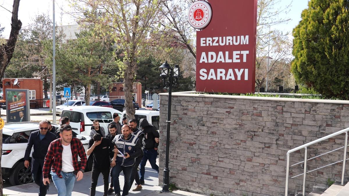 Erzurum'da yaanan gerginlikle ilgili 9 pheli daha gzaltna alnd