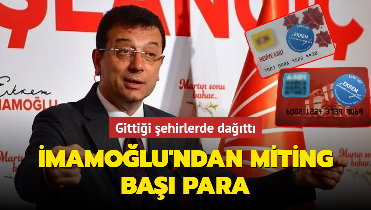 mamolu'ndan miting ba para... Gittii ehirlerde datt