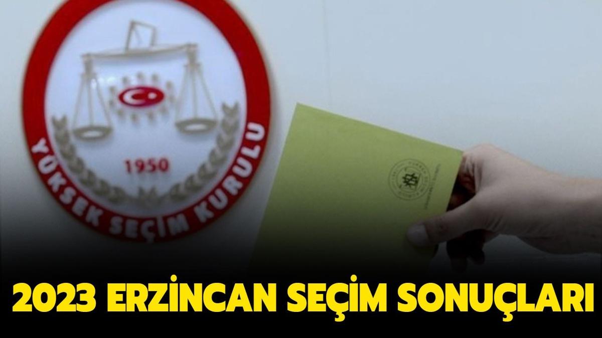 Erzincan Cumhurbakan ve milletvekili seim sonular ve oy oranlar nasl" ERZNCAN SEM SONULARI 2023