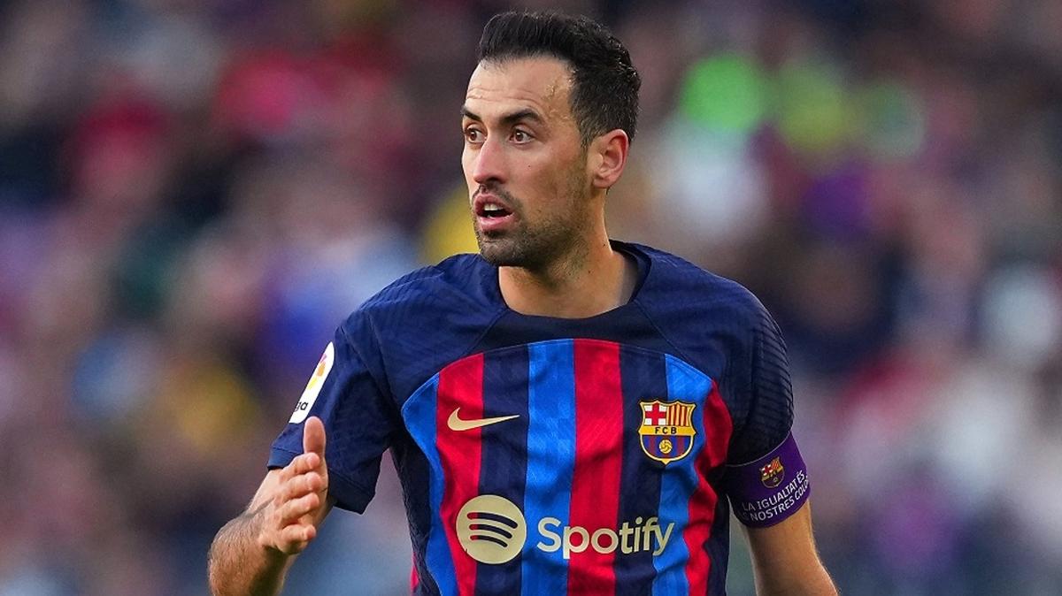 Sergio Busquets, Barcelona'ya veda ediyor!