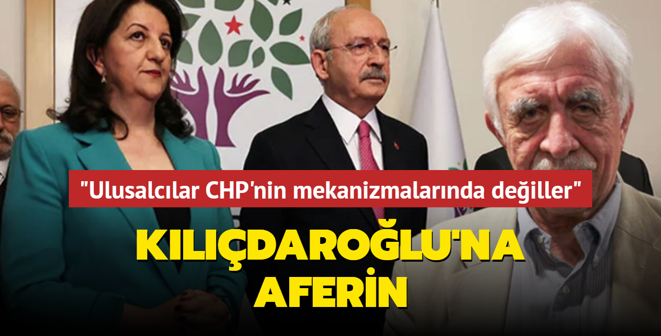 HDP'den Kldarolu'na aferin mesaj... "Artk ulusalclar CHP'nin karar mekanizmalarnda deiller"