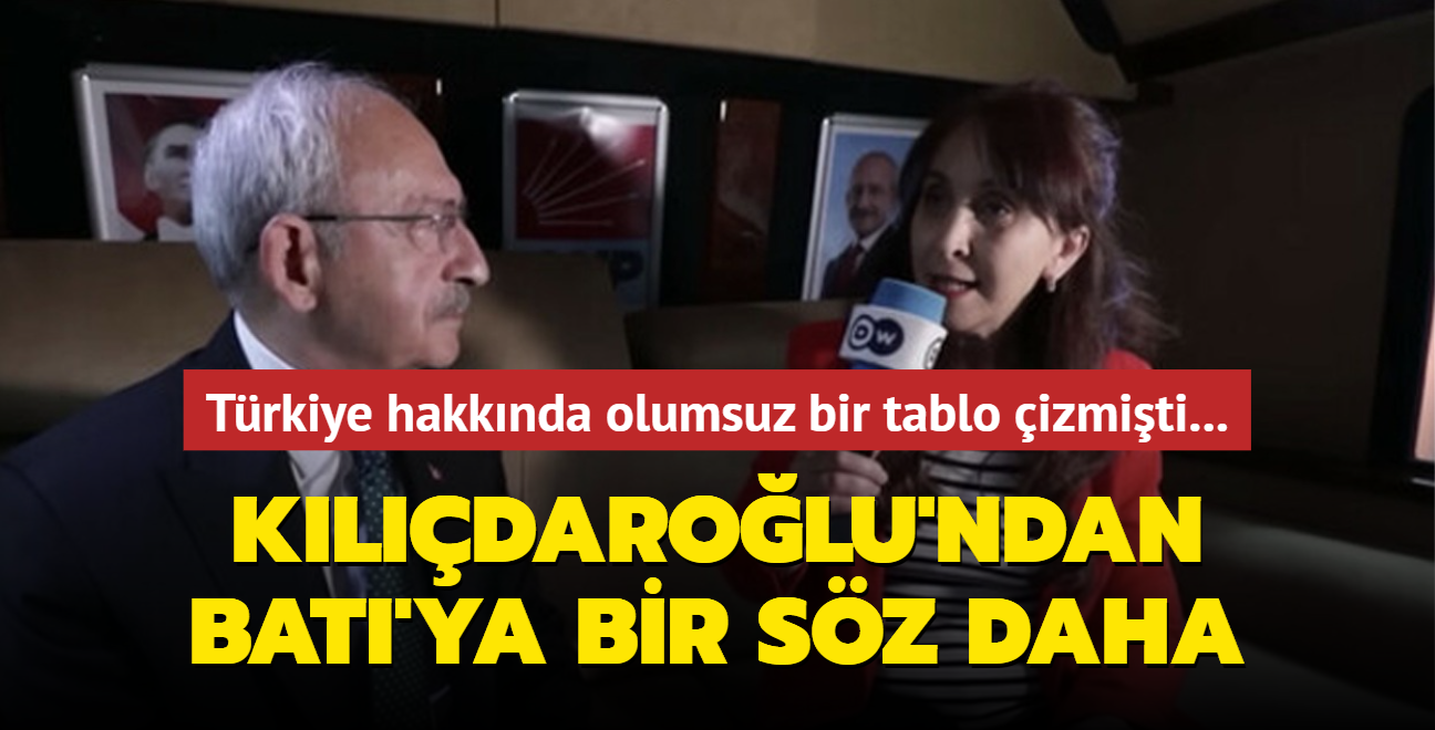 Trkiye hakknda olumsuz bir tablo izmiti... Kldarolu'ndan Bat'ya bir sz daha