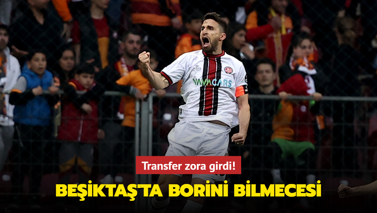 Beikta'ta Fabio Borini bilmecesi! Transfer zora girdi