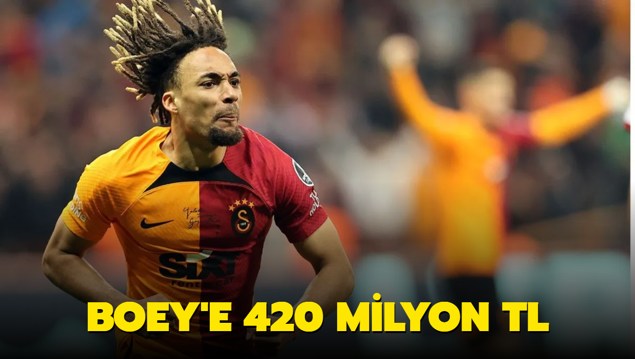 Sacha Boey'e 420 milyon TL