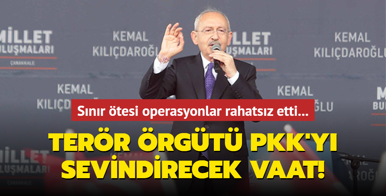 Snr tesi operasyonlar rahatsz etti... Kldarolu'ndan PKK'y sevindirecek vaat!