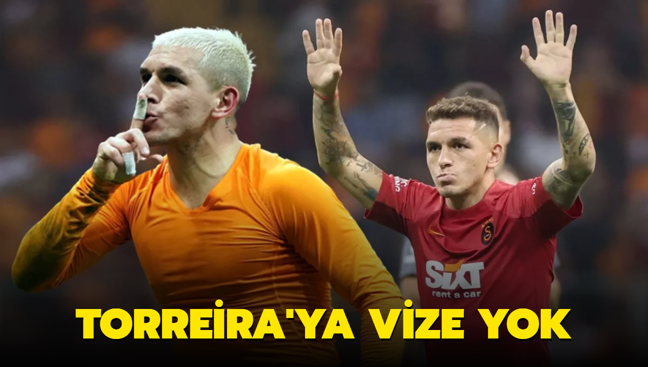 Torreira'ya vize yok