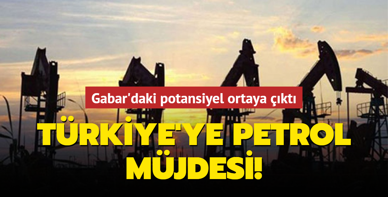 Trkiye'ye petrol mjdesi! Gabar'daki potansiyel ortaya kt