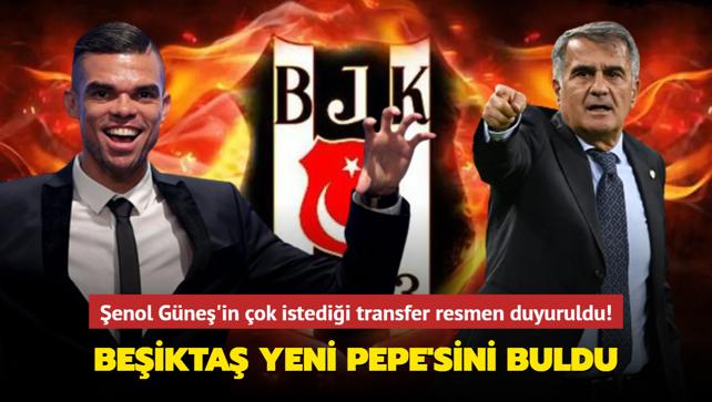 Beikta yeni Pepe'sini buldu! enol Gne'in ok istedii transfer resmen duyuruldu