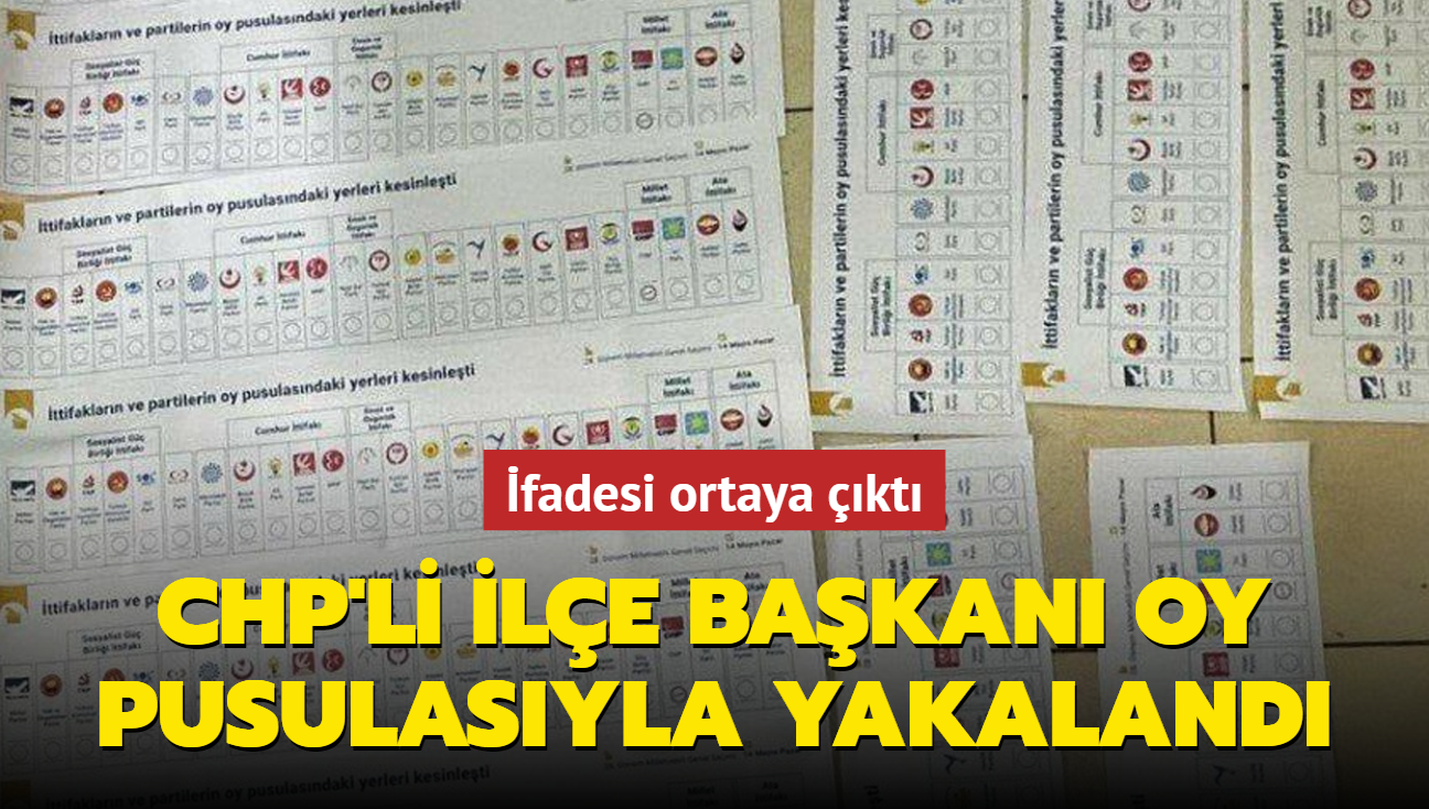 CHP'li ile bakan oy pusulasyla yakaland