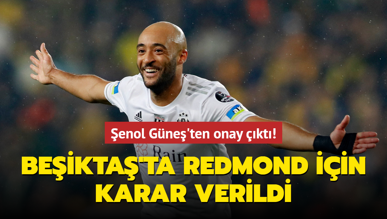 enol Gne, Nathan Redmond iin kararn verdi