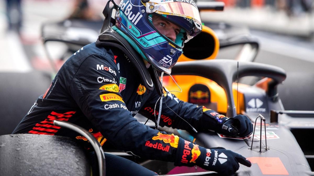 Las Vegas GP'de Max Verstappen tribn