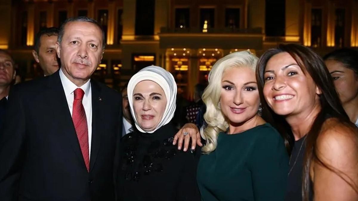 Muazzez Ersoy sahneden Başkan Erdoğan'a olan desteğini açıkladı!