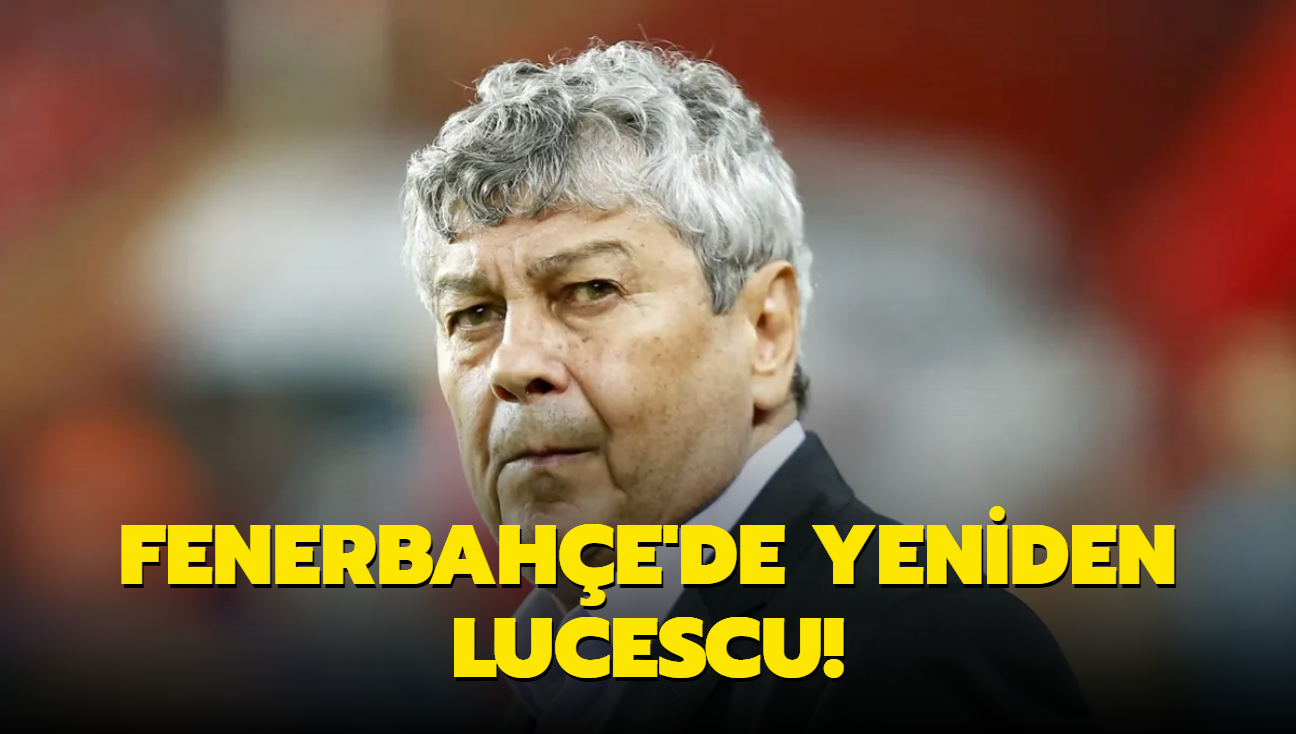 Fenerbahe'de yeniden Lucescu!