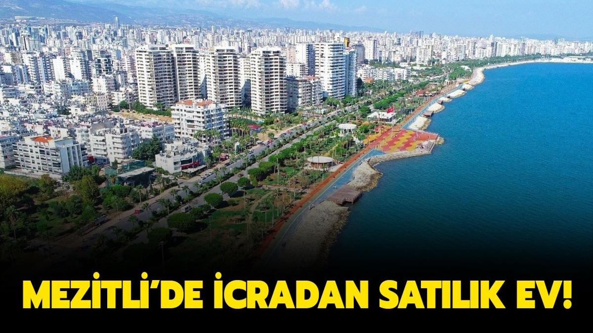 Mersin Mezitli'de icradan satlk ev!