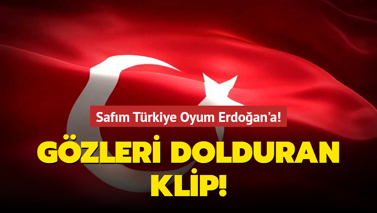 Uur Ilak'n seim paylam sosyal medyay sallad: Safm Trkiye Oyum Erdoan'a!