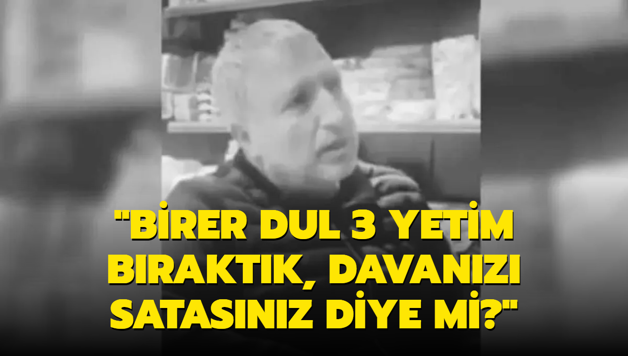 Vatandatan duygulandran seim aklamas! "Birer dul 3 yetim braktk, davanz satasnz diye mi""