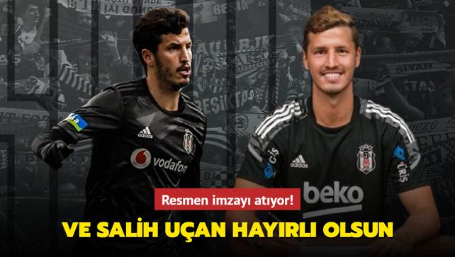 Ve Salih Uan hayrl olsun! Resmen imzay atyor...