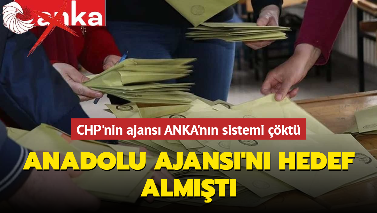 Anadolu Ajans'n hedef almt... CHP'nin ajans ANKA'nn sistemi kt