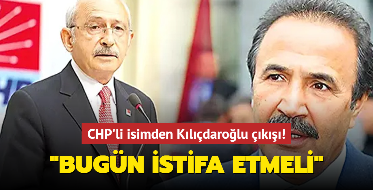 Eski CHP'li Mehmet Sevigen'den Kldarolu k: Bugn istifa etmeli